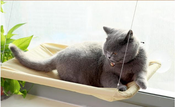 Otis - Window Hammock Hanging Shelf Cat Bed