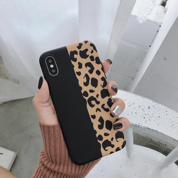 Luxury Leopard Print Phone Cover