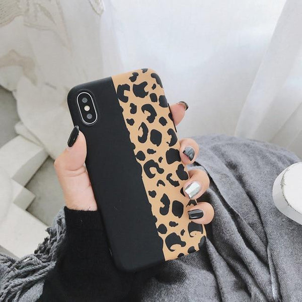 Luxury Leopard Print Phone Cover