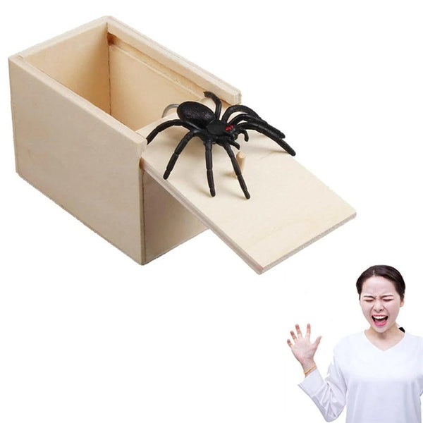 Jumping Spider Prank Box
