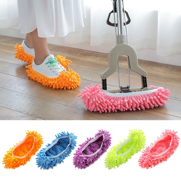 Ezee - Microfiber Dry Mop Slippers – Sugar & Cotton