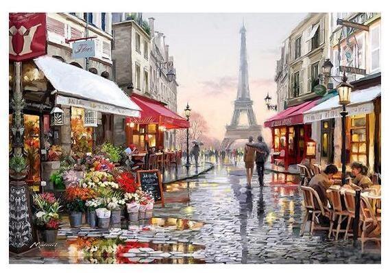 A Rainy Day in Paris - GemPaint™ Kit