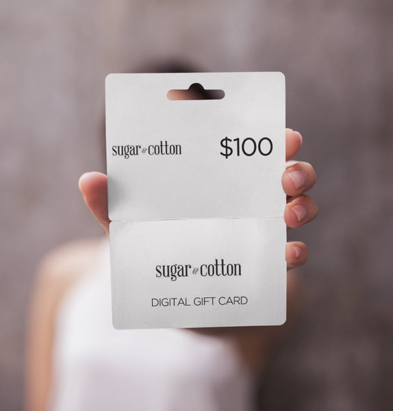 Sugar & Cotton Digital Gift Card (Instant Download)